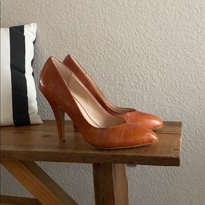 Dolce Vita Cognac Leather Pumps size 7-1/2